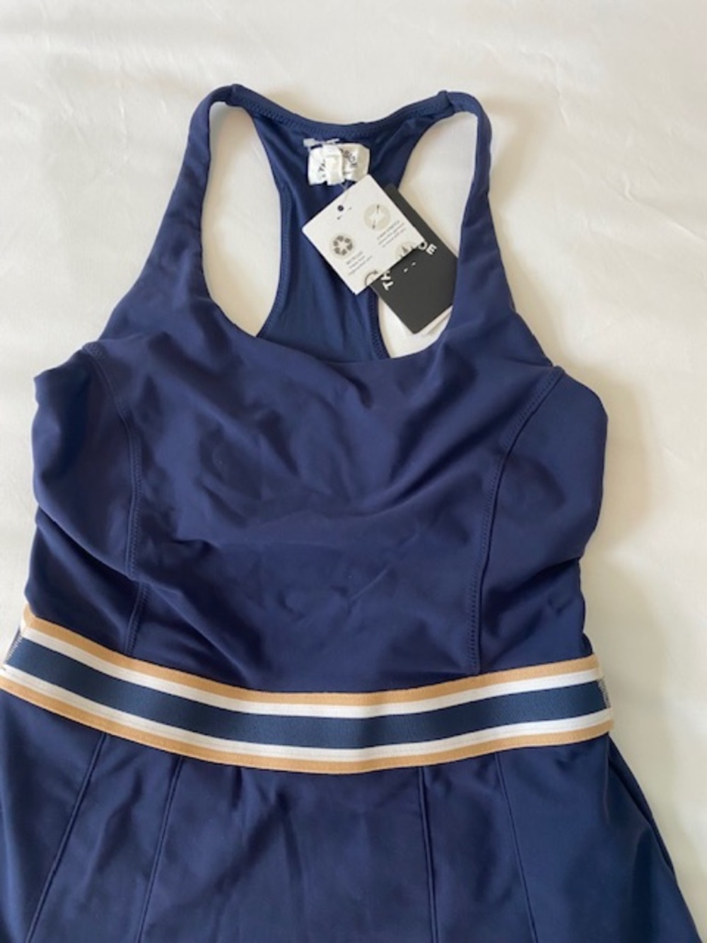 The Upside Navy Court Dress Size Small - Picture 9 of 11